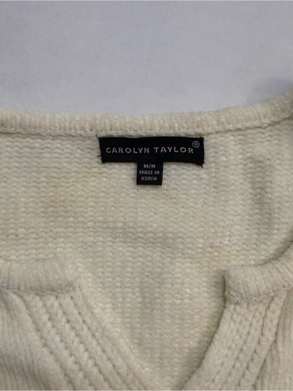 Ivory Knit blouse - Picture 6 of 7